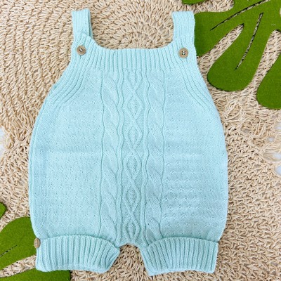 Jardineira Curta de Linha Losango - Verde Água Jardineira Curta de Linha Losango - Verde Água